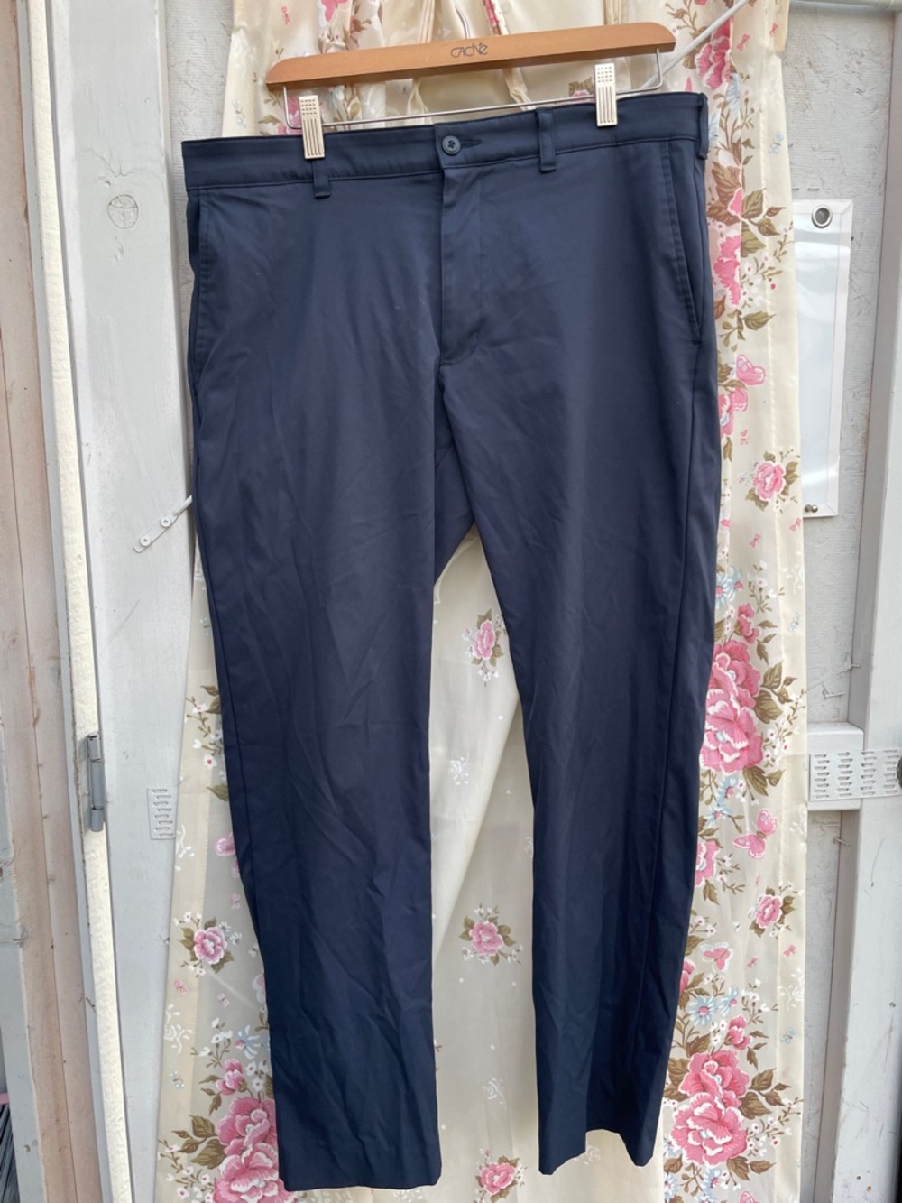 Hogan Men's Navy Blue Chinos